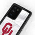 University of Oklahoma White Jersey Galaxy Note20 Ultra 5G Waterproof Case